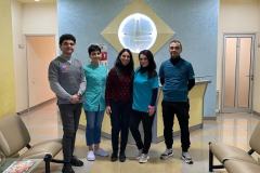 The owner of Klanse Dental Clinic in Yerevan, Lazar Yessayan, has generously provided facilities and other dental materials necessary for dental treatment and education about dental hygiene