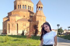 Srbuhi Ohanyan is from Stepanakert, Artsakh Republic. Srbuhi is a Student of the Yerevan State University in the fields of Mathematics and Mechanics.