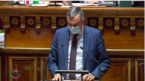 Senators speak in support of Artsakh: Senator Olivier Cigolotti
