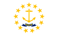 Rhode Island Flag - Recognition of the NKR independence by House of Representatives of the US state of Rhode Island.